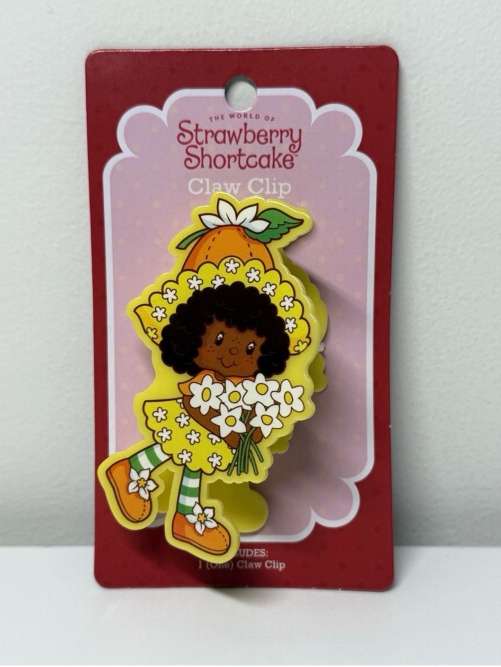 Strawberry Shortcake Orange Blossom Hair Claw Clip